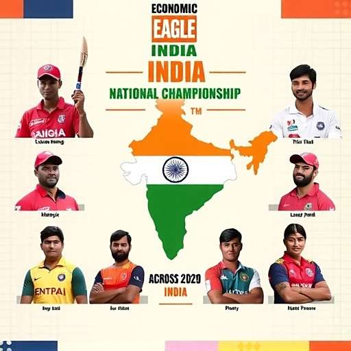 Economic Eagle India National Championship Economic Eagle India National Championship poster showing players from across India